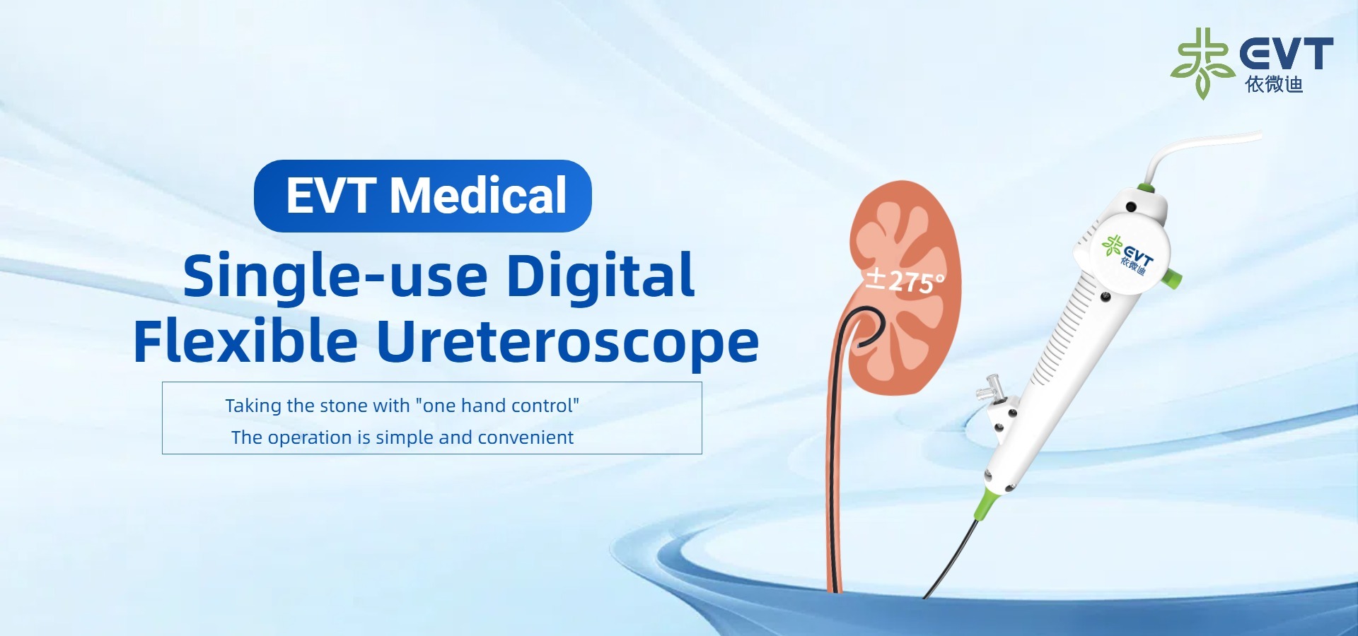 Quality Disposable Flexible Ureteroscope factory