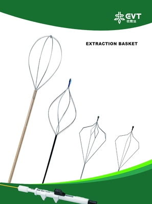 Nitinol Three Wire Stone Retrieval Basket Flexible Rigid Scope Ureteral Stone Basket
