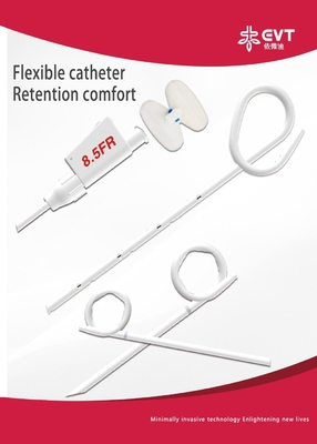 Puncture Needle Gallbladder Drainage Catheter Hydrophilic Coating With Stiffening Cannula