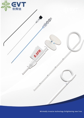 Peel Away Sheath Biliary Drainage System With Hydrophilic Guidewire And 22G Needle