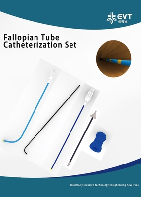 Flexible Hysteroscopic Tubal Cannulation Set High Precision With Guide Tube