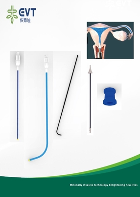 Hydrophilic Inner Catheters tubal cannulation set Stainless Steel Thimble For Fertility Procedures