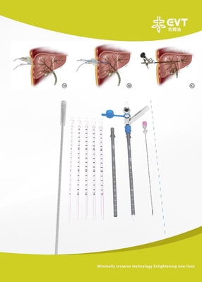Safe Insertion PTBD Drainage Catheter Peel Away Sheath For Seamless Transition