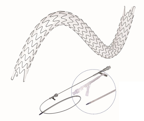 Maximized Lumen URS Stent With Hydrophobic Nitinol Technology Anti Embedding Coating