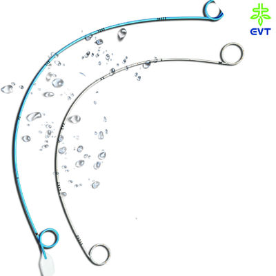 Hydrophilic Double J Stent Catheter With Antireflux Function And Drainage Tube