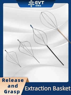 Single-Use Ureteral Stone Basket – Polyimide Sheath, Nitinol Extractor
