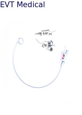 Drainage Catheter Set One Click Locking Platinum Radiopaque Marker Medical Grade Polyurethane Enhanced Lubricity Kink Resistant