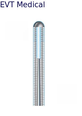 0.018″ Micro Access Guide Wire Dual Core Coaxial Design with Platinum Tungsten Allix Tip
