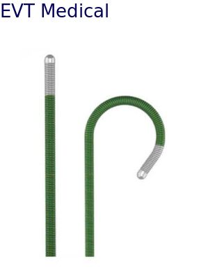 PTFE Guide Wire 3cm Flexible Tip Low Friction Nitinol Core with Threaded Design for Urological Procedures