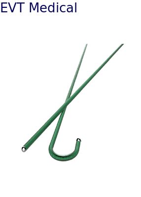 PTFE Guide Wire Low-Friction Nitinol Core with Threaded Design for Urological Procedures