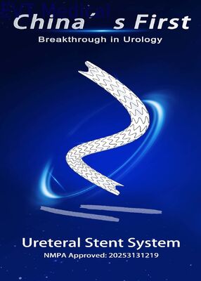 Hydrophobic Coated Ureteral Stent Nitinol Supported Fatigue Resistant F Urs