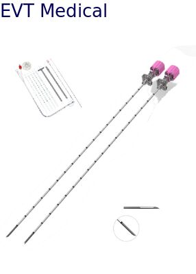Anatomic Specific Percutaneous Nephrostomy Kit 12Fr PCNL Kit Extra Long 25cm Needles
