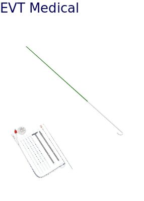 Anti Migration Nephrostomy Drainage Catheter Stiff Guidewire For Complex Renal Access