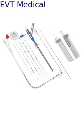 Negative Pressure Nephrostomy Catheter Kit With Suction Device And Stone Collection Bottle