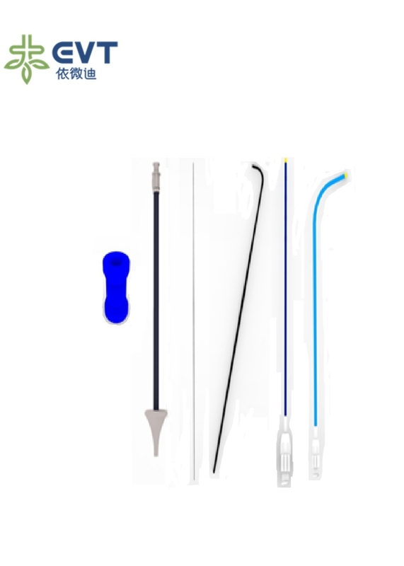 Kink Resistance Fallopian Tube Catheterization Set Guide Tube Tubal Cannulation Set