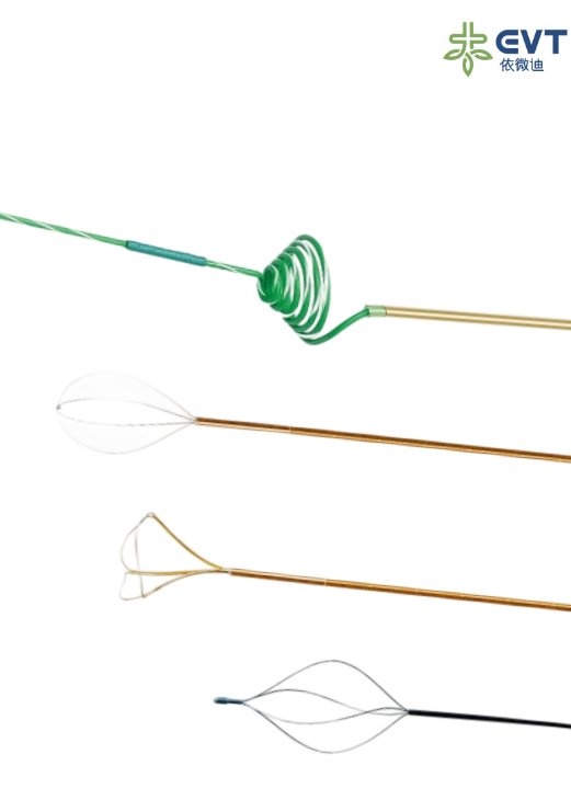 No Sharp Tip Ureteral Stone Basket Nitinol Core Ureteral Stone Basket For Impacted Stones