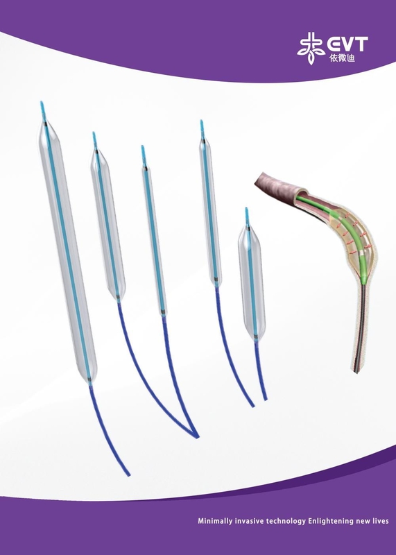 Hydrophilic Coated Ureteral Balloon Dilator Ureteric Balloon Catheter With URL Compatible Inflation Device