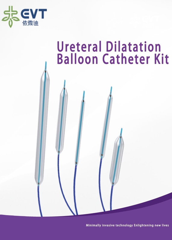 NMPA Cleared Ureteral Dilation Balloon Sterile Single Use With Hydrophilic Coating