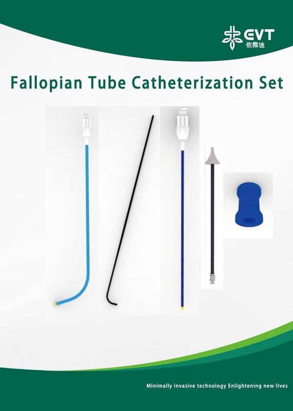 Lightweight Fallopian Tube Catheterization Set Hydrophilic Guide Tube Tubal Cannulation Set