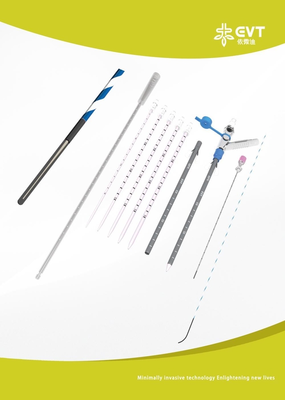 Introducer Sheath Percutaneous Transhepatic Biliary Drainage Stiffening Cannula PTBD Catheter Set