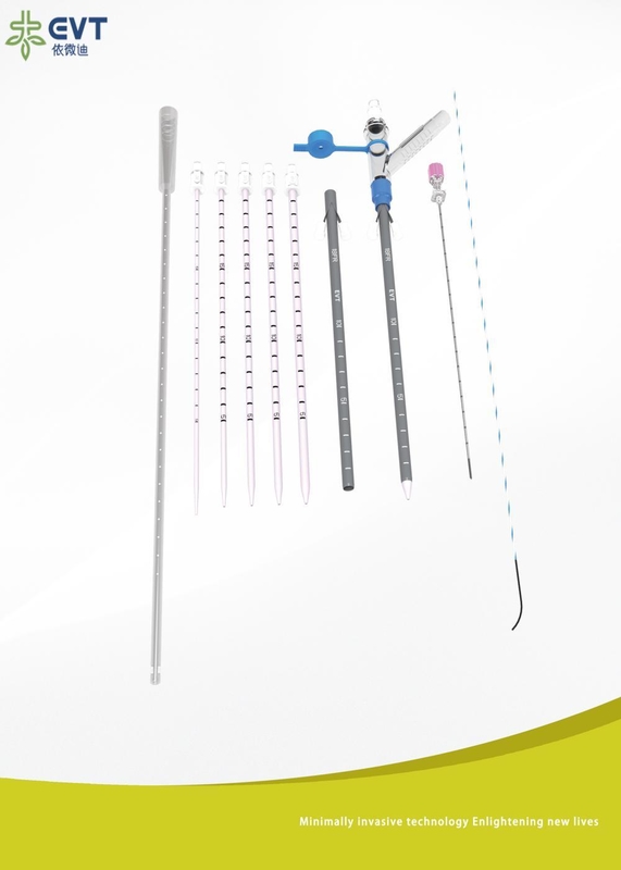 Lightweight Percutaneous Transhepatic Biliary Drainage PTBD Catheter Set With Radiopaque Catheter