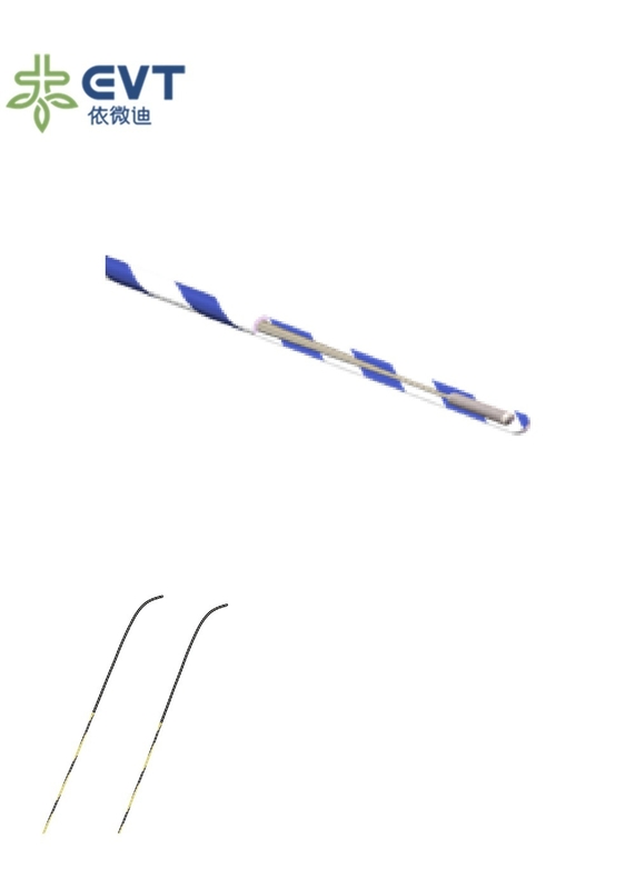 Visual Tracking Zebra Guide Wire High Accuracy Urological Guidewire X Ray Optimization