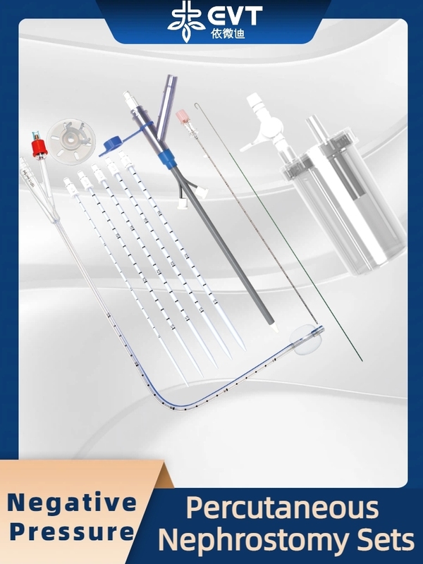 Visceral Protection Percutaneous Nephrostomy Kit – Safety Pigtail Nephrostomy Catheter Included