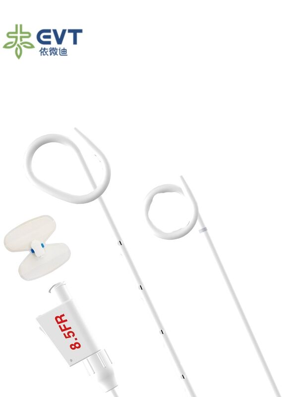 Percutaneous Biliary Pigtail Drainage Catheter for PTCD Locking Internal-External Set