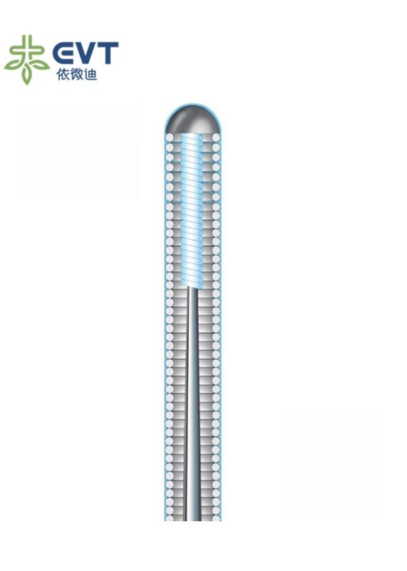 0.018″ Micro Access Guide Wire Dual Core Coaxial Design with Platinum Tungsten Allix Tip