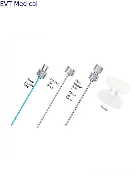 Advanced Drainage Accessory Kit with Diamond‑Tip Trocar Secure Fixation System