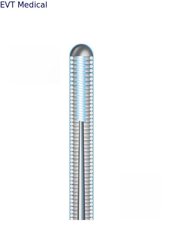 0.018″ Micro Access Guide Wire Dual Core Coaxial Design with Platinum Tungsten Allix Tip