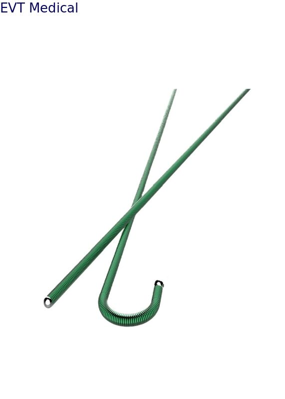 PTFE Guide Wire Low-Friction Nitinol Core with Threaded Design for Urological Procedures