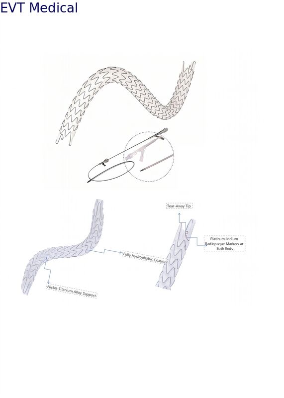 Large Lumen Urethral Stent Hydrophobic Nitinol Design For Precision Placement