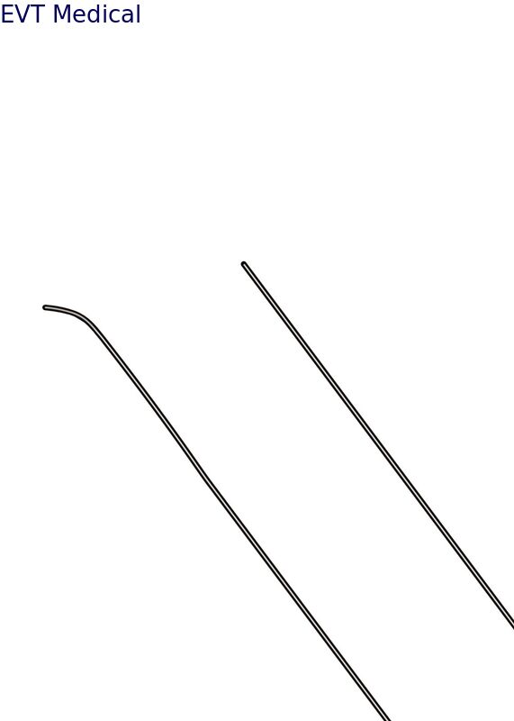 Adjustable Hydrophilic Guide Wire Curved Radiopaque Tips Surgical Guidewire