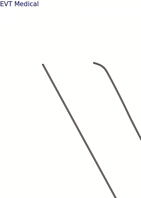 High Visibility Hydrophilic Guide Wire Dual Tip Design Hydrophilic Coated Wire