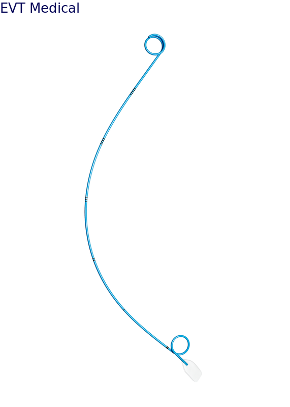 Antireflux Double J Ureteral Stent Hydrophilic Coating Tube Double Dj Stent With Larger Inner Lumen