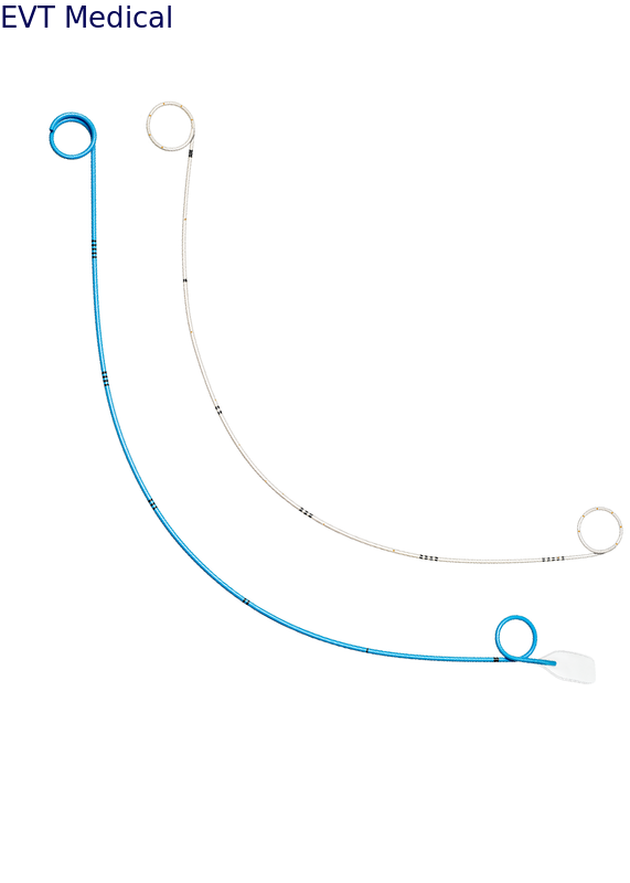Hydrophilic Double J Stent Catheter With Antireflux Function And Drainage Tube
