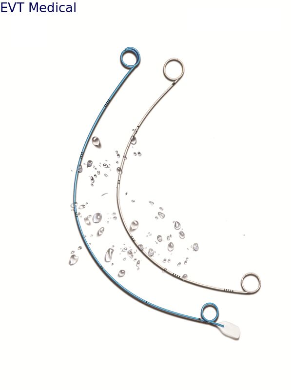 Antireflux Ureteral Dj Stent With Hydrophilic Coating And Larger Lumen