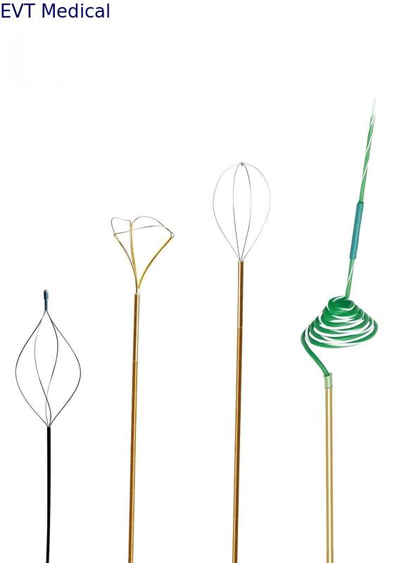 Single Use Ureteral Stone Basket Polyimide Sheath Nitinol Stone Extractor 0.035" Guidewire