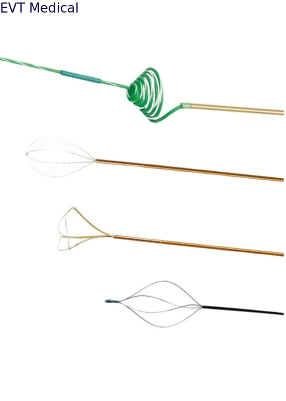 No Sharp Tip Ureteral Stone Basket Nitinol Core Ureteral Stone Basket For Impacted Stones