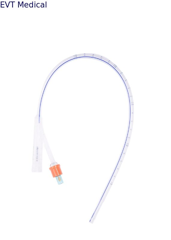 Silicone Percutaneous Nephrostomy Kit Nephrostomy Drainage Catheter With Low Profile Balloon