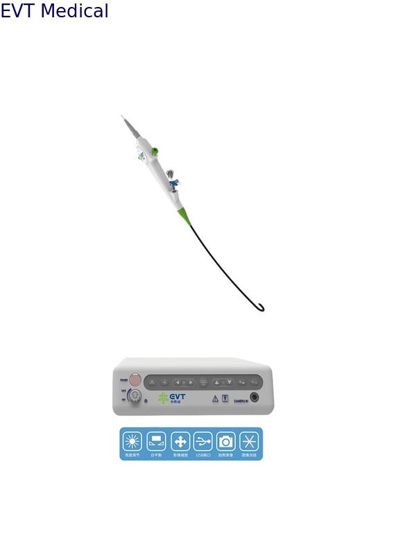 High Precision Single Use Endoscope One Hand Control Leak Proof Flexible Fiberoptic Endoscope
