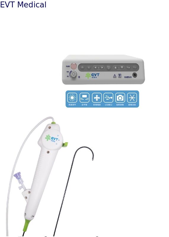 CE MDR Certification Disposable Flexible Digital Ureteroscope 8.5Fr 160K Pixel HD Imaging
