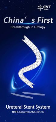 Hydrophobic Coated Ureteral Stent Nitinol Supported Fatigue Resistant F Urs