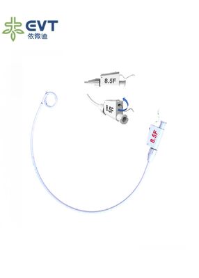 Bộ ống thông thoát nước một nhấp chuột khóa Platinum Radiopaque Marker cấp y tế Polyurethane tăng cường độ bôi trơn Kháng lệch